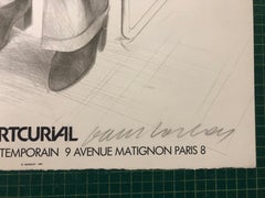 David Hockney  Gregory Evans - 1979 Lithograph - HAND SIGNED Pop Art