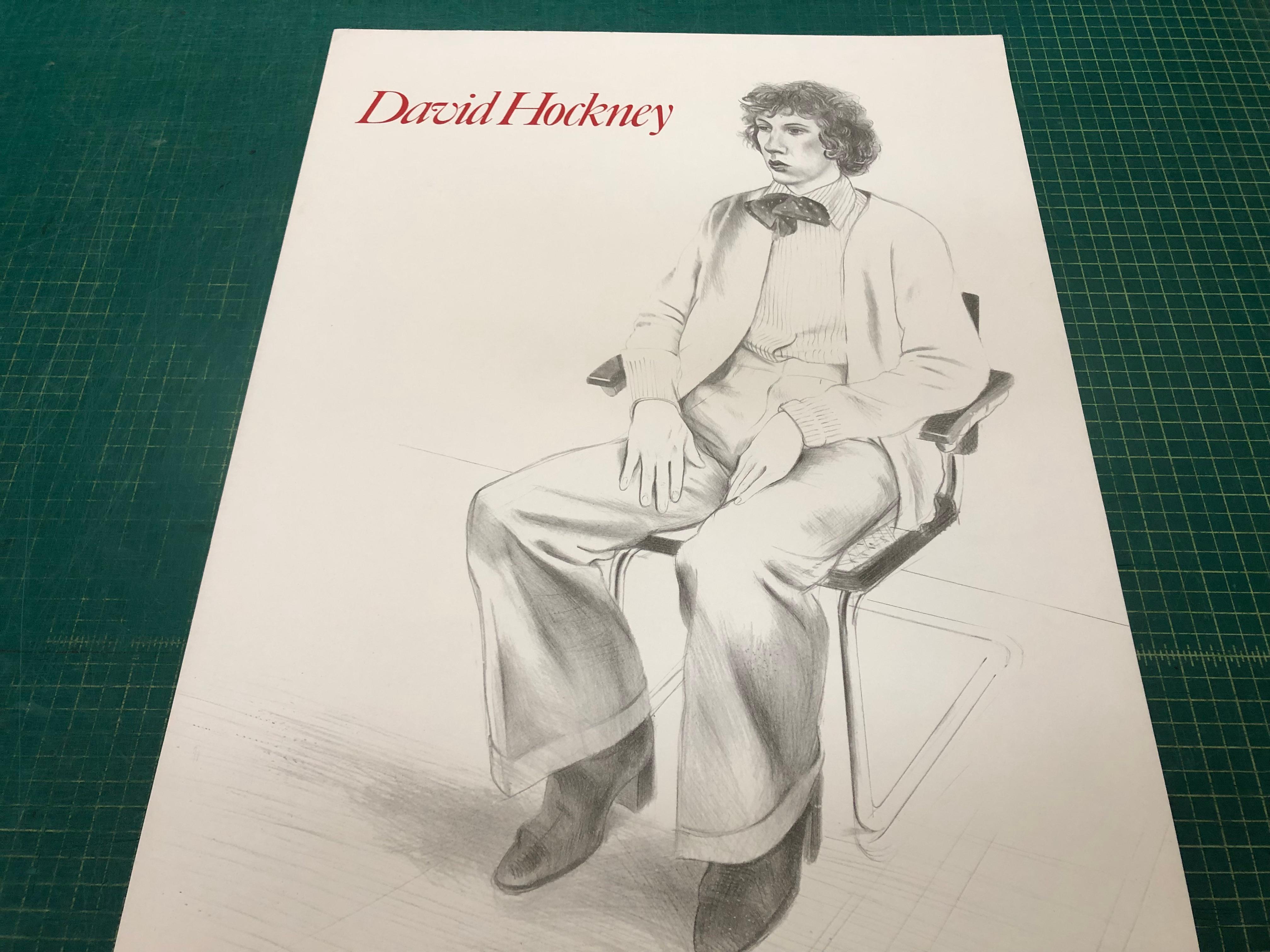 Lithographie de David Hockney - Gregory Evans - 1979 - SIGNÉE À LA Main  en vente 4