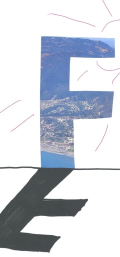 David Hockney, Letter F, from Hockney's Alphabet, 1991