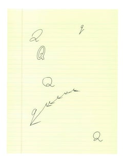 Q (I), Hockneys Alphabet, David Hockney