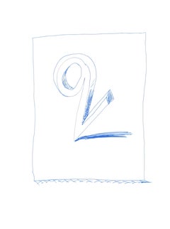 Q (II), Hockneys Alphabet, David Hockney