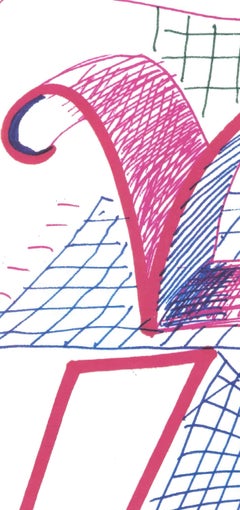 V, Alphabet de David Hockney, David Hockney