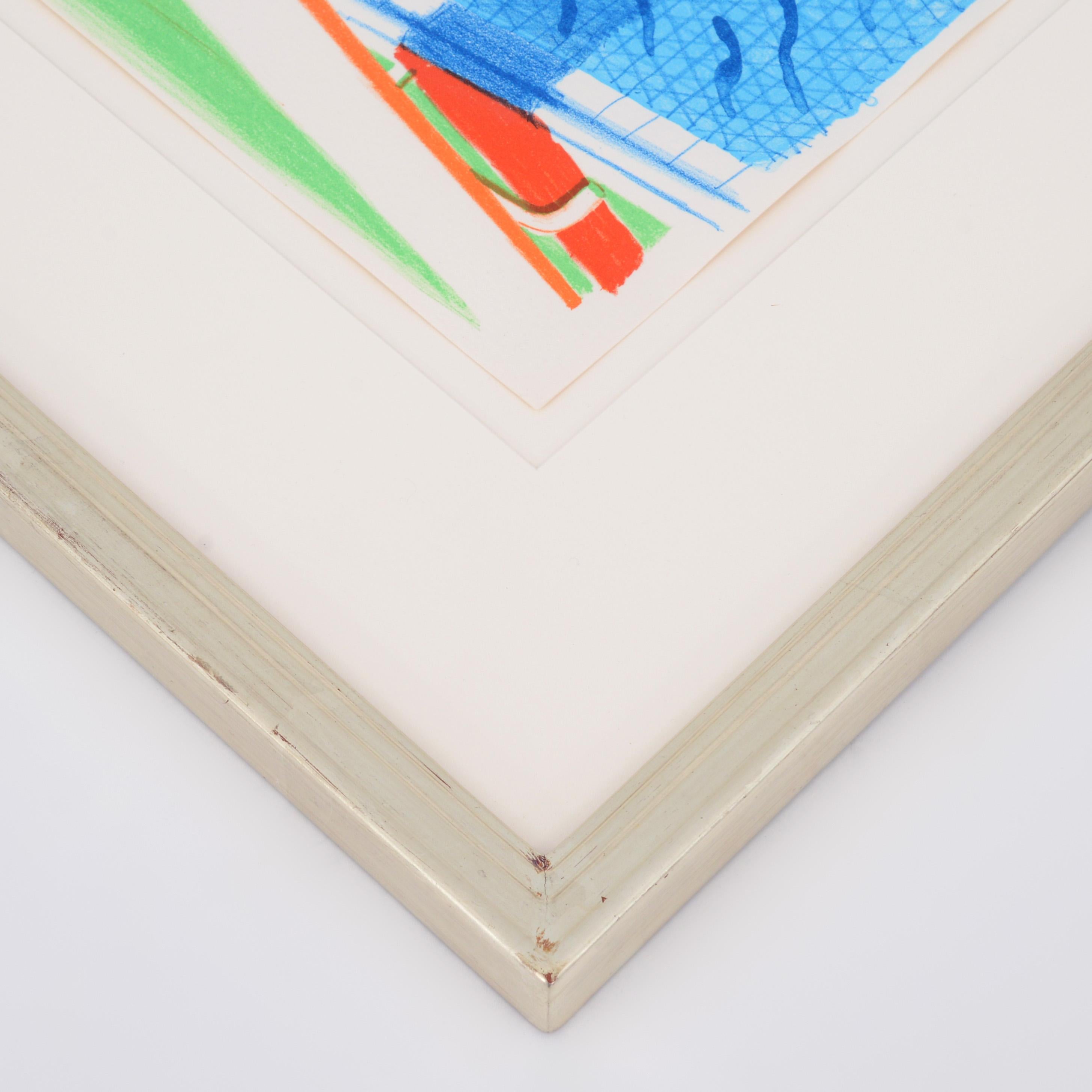 David Hockney PAPER POOLS Lithographie, Lithographie im Angebot 13