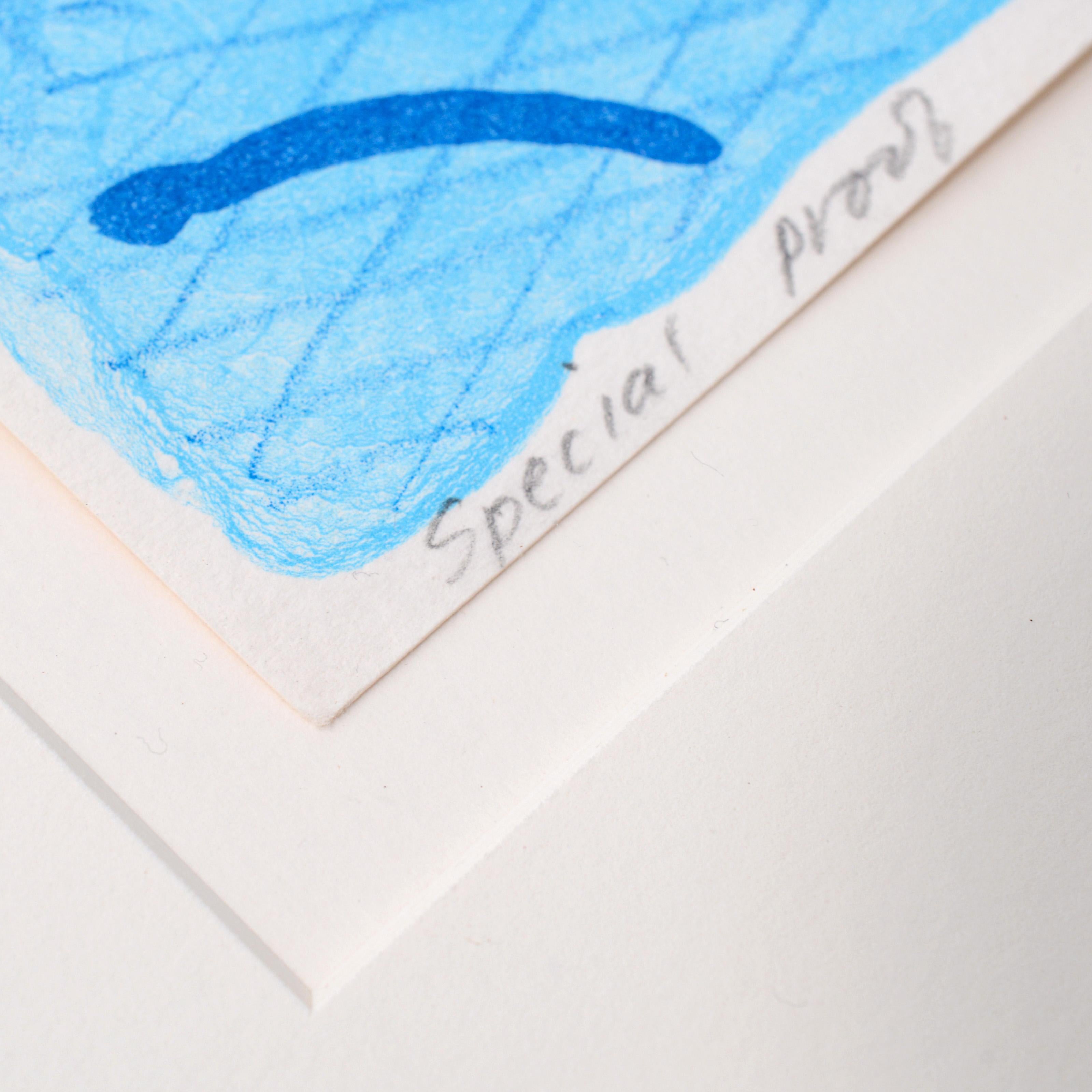 David Hockney PAPER POOLS Lithographie, Lithographie im Angebot 3