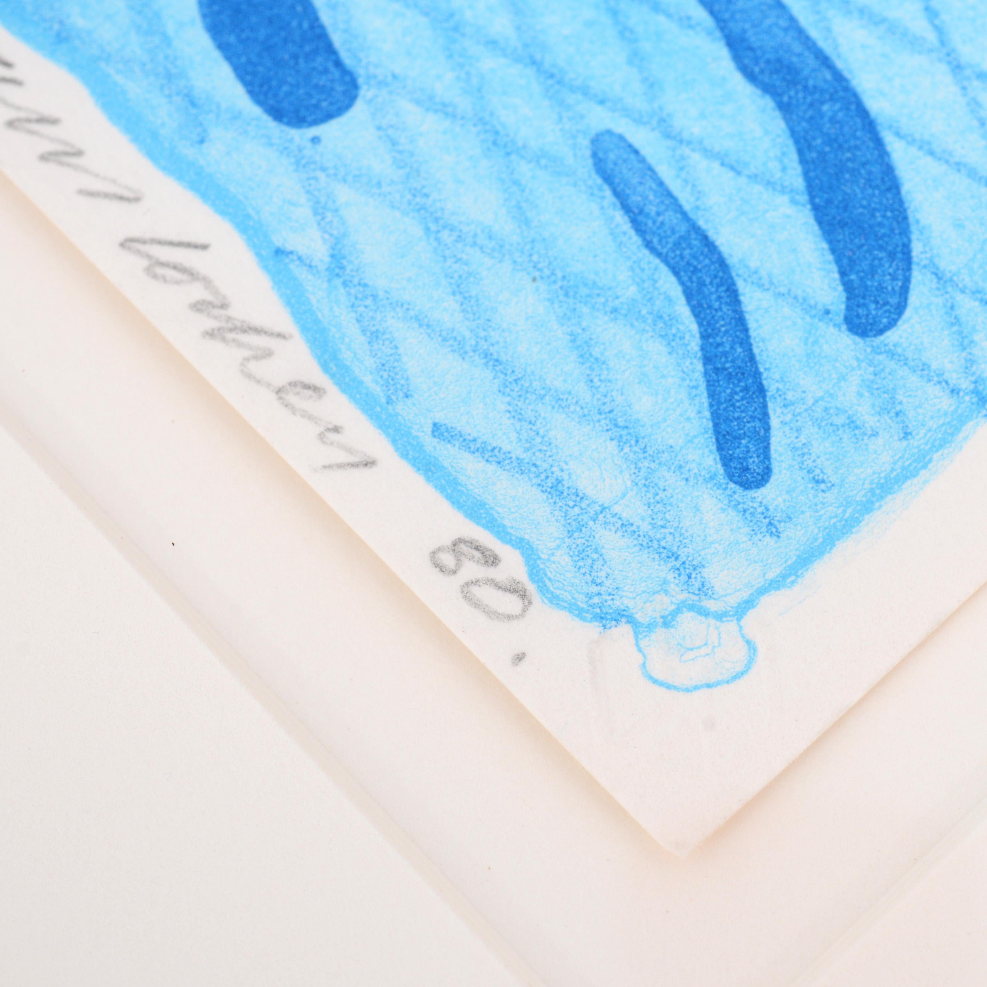 David Hockney PAPER POOLS Lithographie, Lithographie im Angebot 5