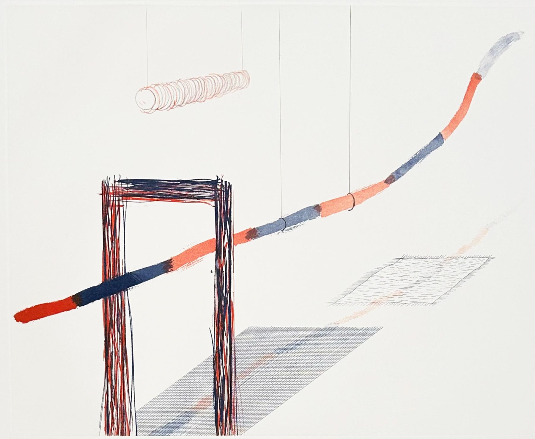 What technique did David Hockney use?