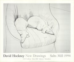 David Hockney- Stanley and Boodge -Pop Art,  Vintage