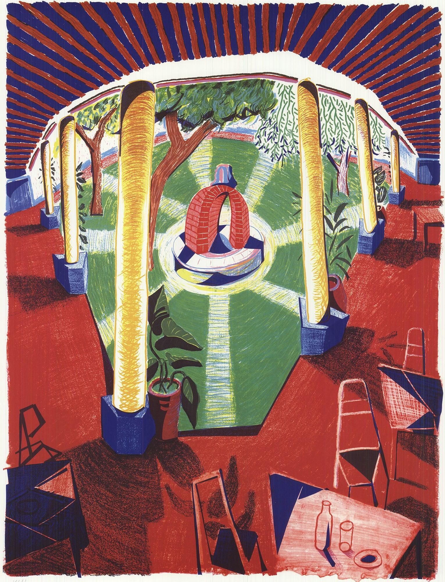 David Hockney 'Tate Gallery' 1