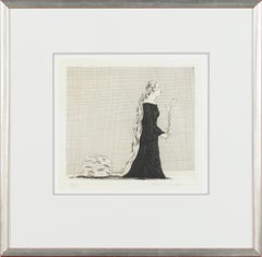 David Hockney -- L'anziana Raperonzolo