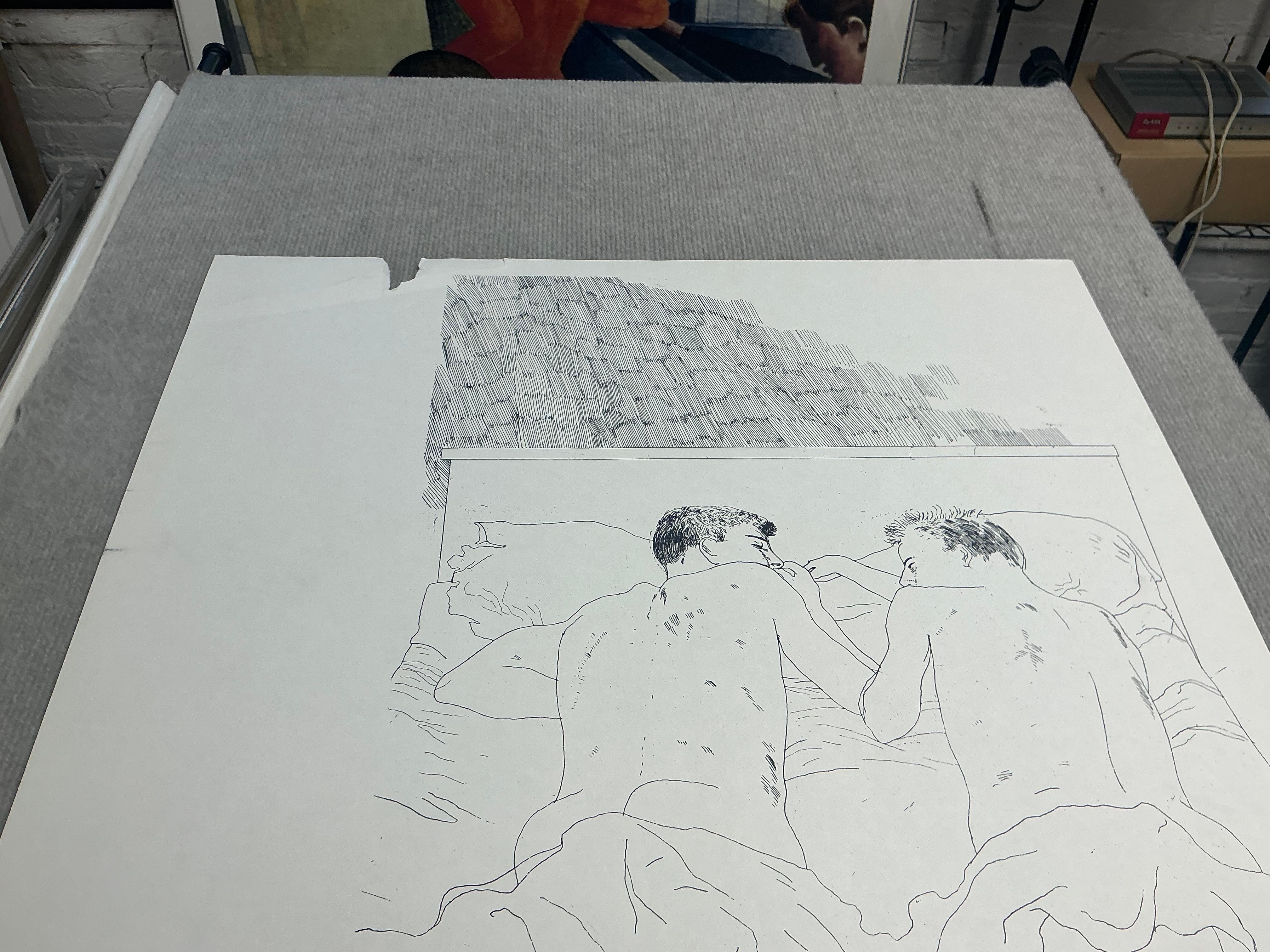 David Hockney « Deux garçons à l'âge de 23 ou 24 ans »  1968 en vente 7