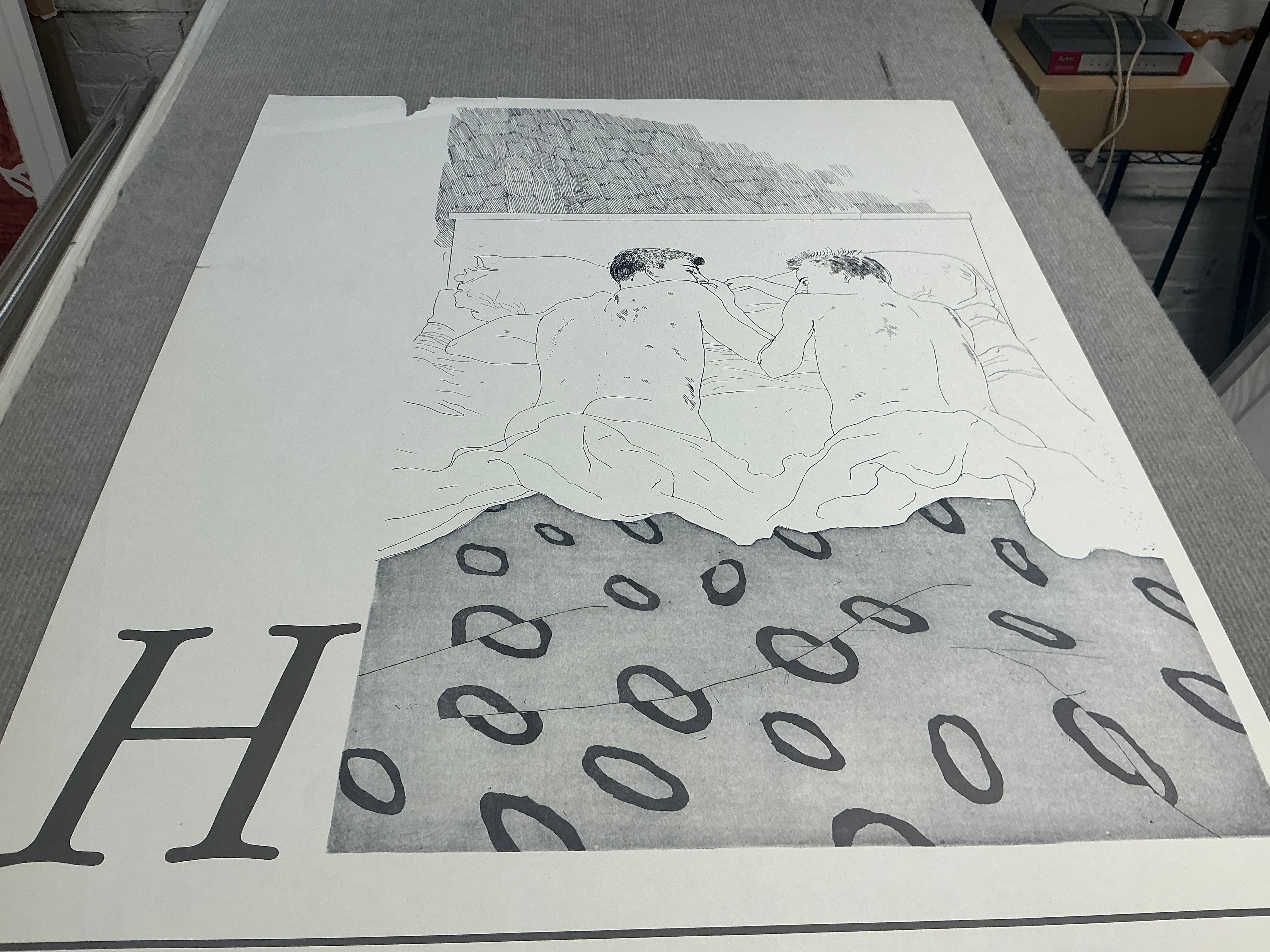 David Hockney « Deux garçons à l'âge de 23 ou 24 ans »  1968 en vente 8
