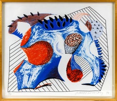 David Hockney Untitled for Joel Wachs Signed Screenprint Edition of 130