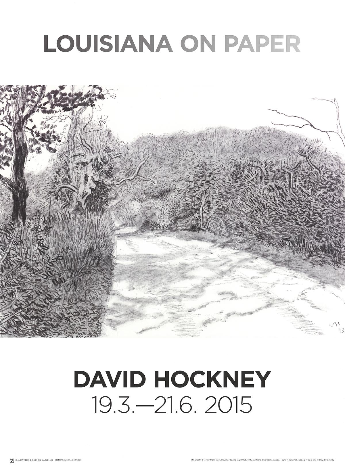 Woldgate, Die Ankunft des Frühlings  – Print von (after) David Hockney