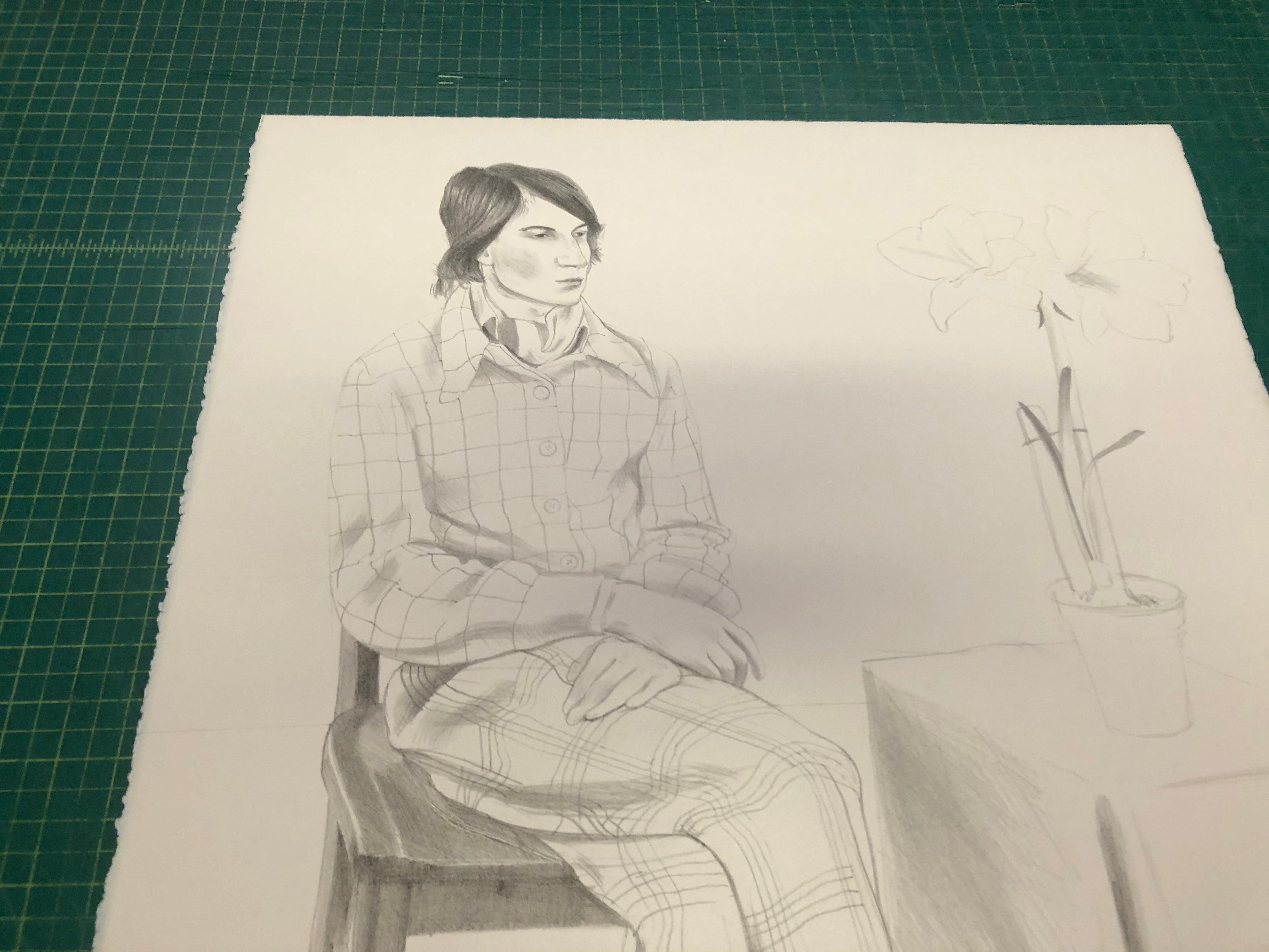 David Hockney - Yves Marie - 1974 Lithograph - HAND SIGNED For Sale 3