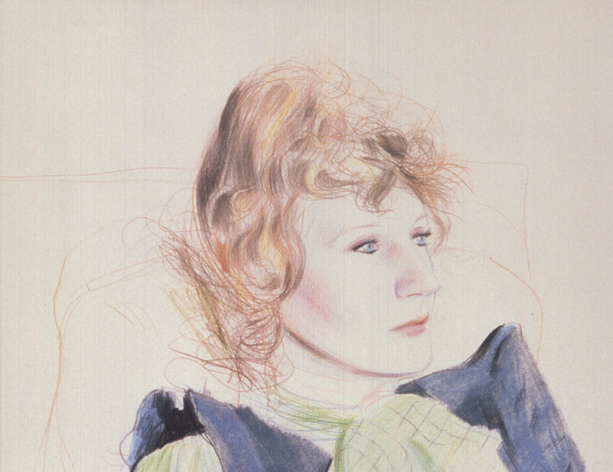 David Hockney 'Zeichnunger 1954-1994, A Drawing Retrospective' 1995- Poster For Sale 2