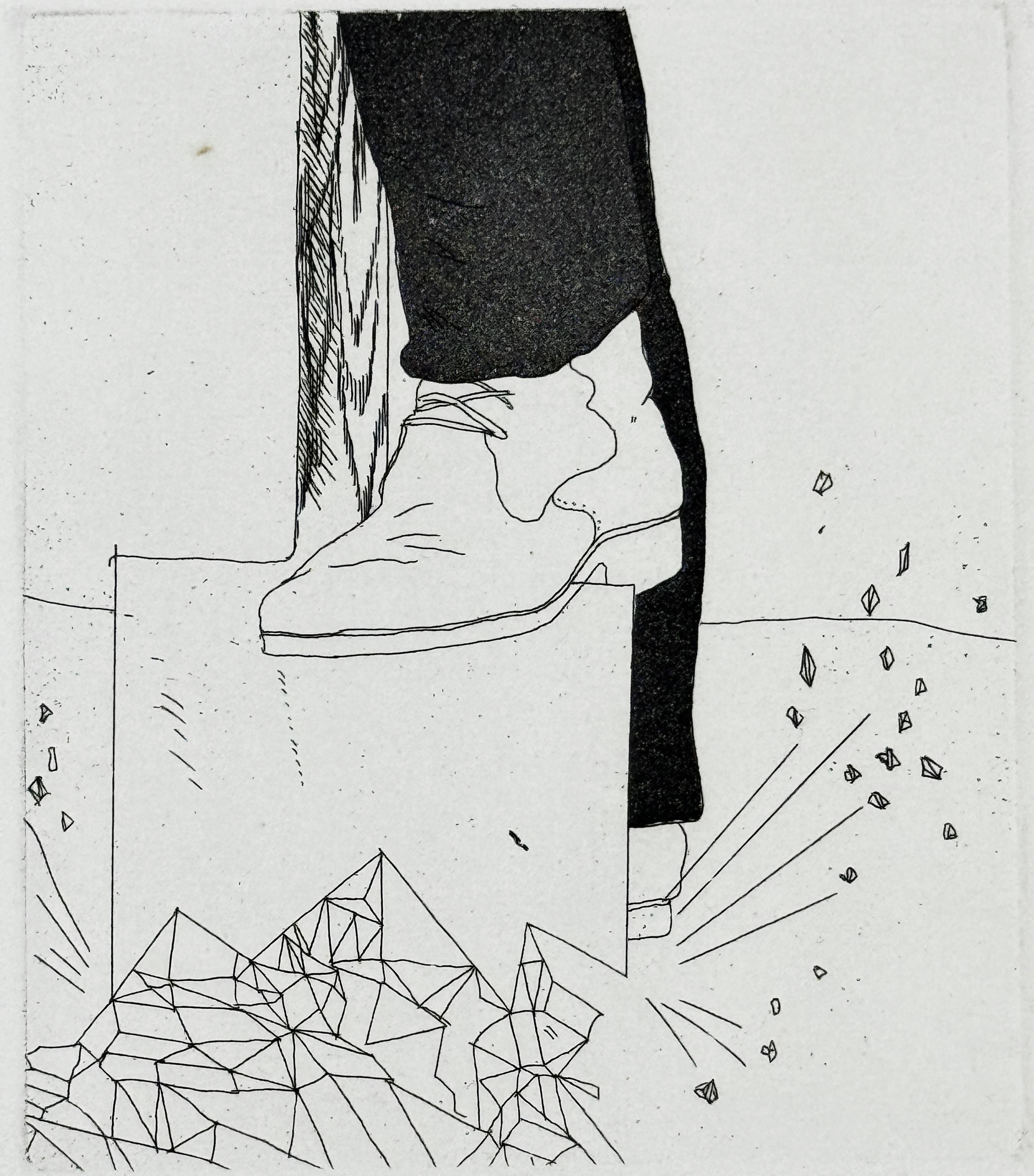 Digging up glass by David Hockney (Six Fairy Tales from the Brothers Grimm) For Sale 1