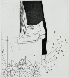 Digging up glass by David Hockney (Six Fairy Tales from the Brothers Grimm)