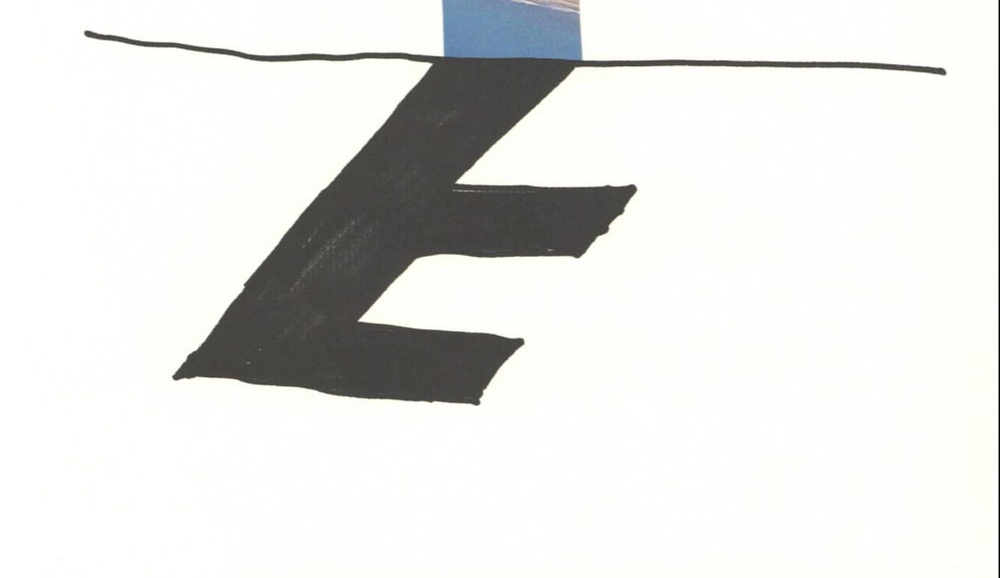 'F' From 'Hockney's Alphabet' By David Hockney For Sale 4
