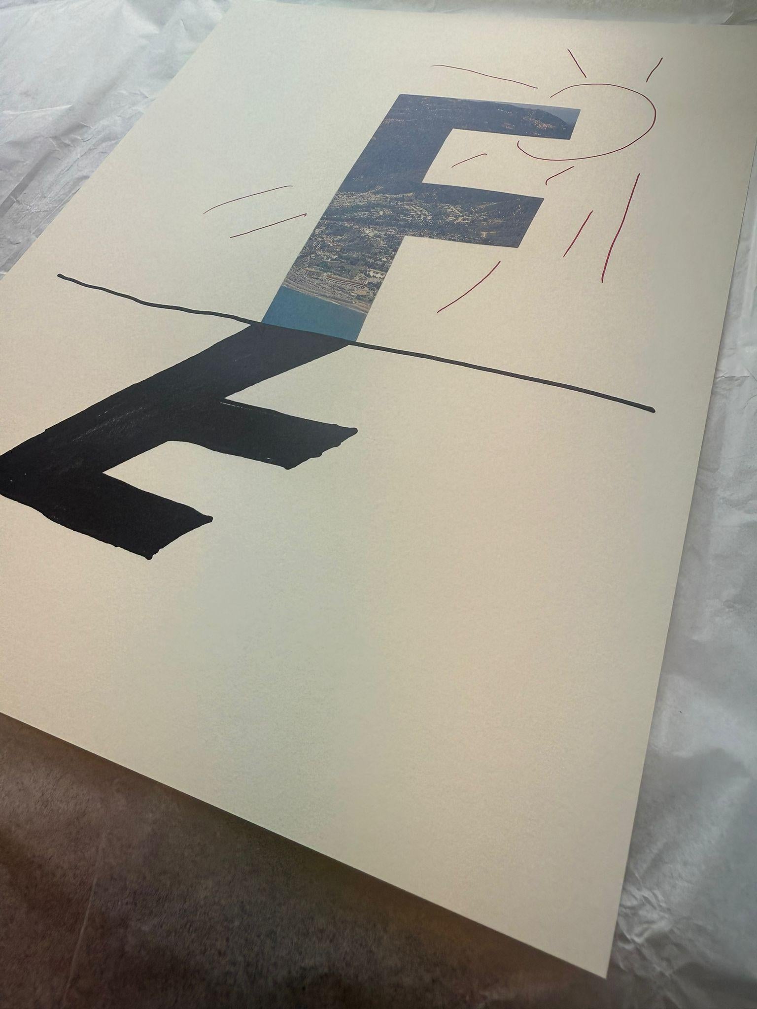 'F' From 'Hockney's Alphabet' By David Hockney For Sale 6