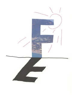 F, Hockney's Alphabet, David Hockney