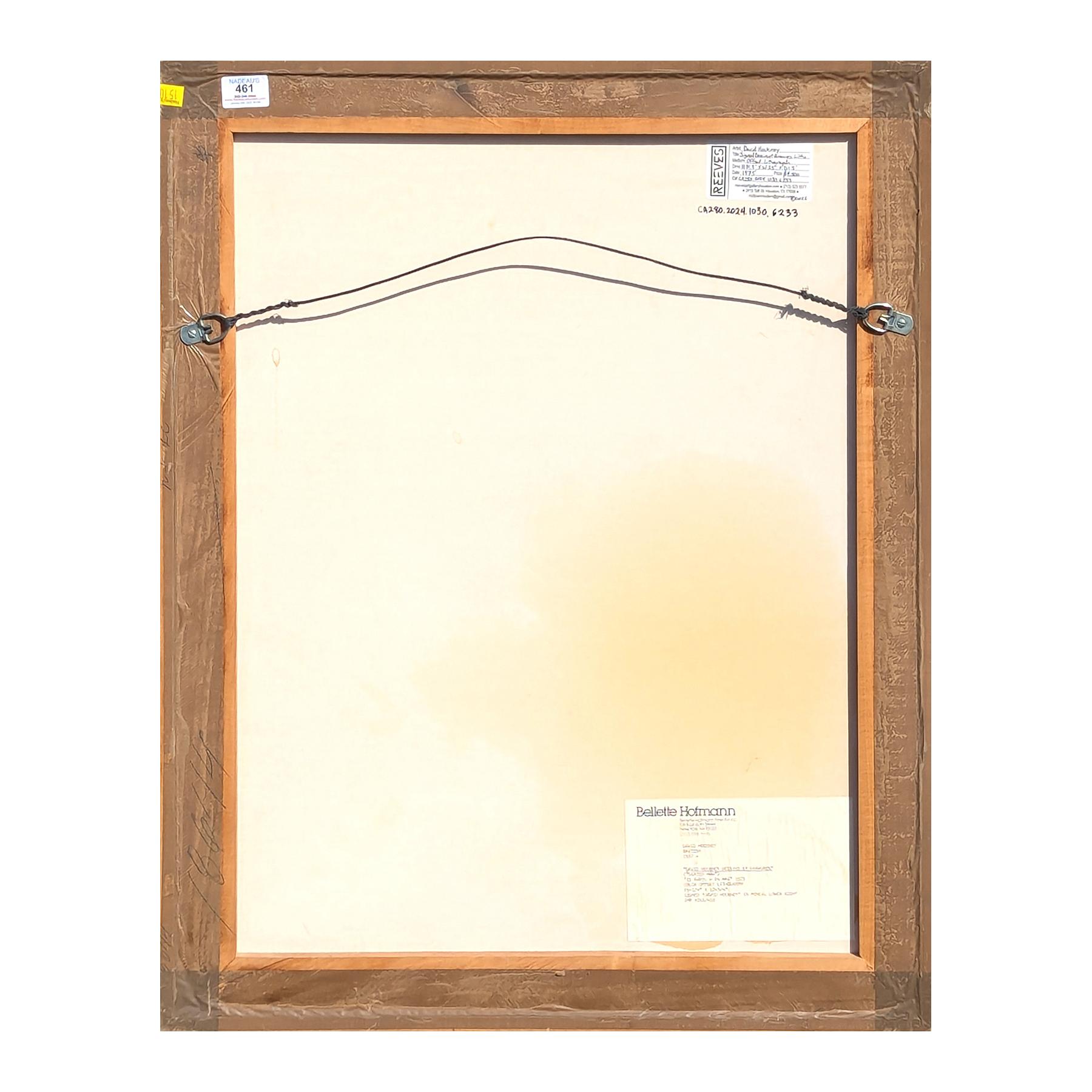 Figurative Signed Lithograph Poster for the 1975 Dessins et Gravures Exhibition 7