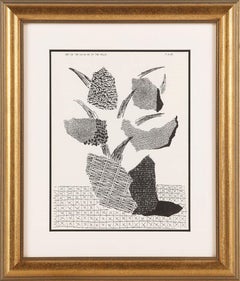 Flowers in Basket on Table Cloth