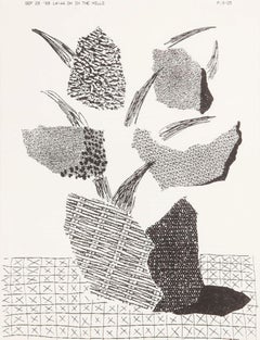 Flowers in Basket on Table Cloth