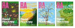 Full set of 4 The Arrival of Spring, Normandy exhibition posters