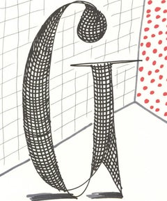 G" del "Alfabeto de Hockney" de David Hockney