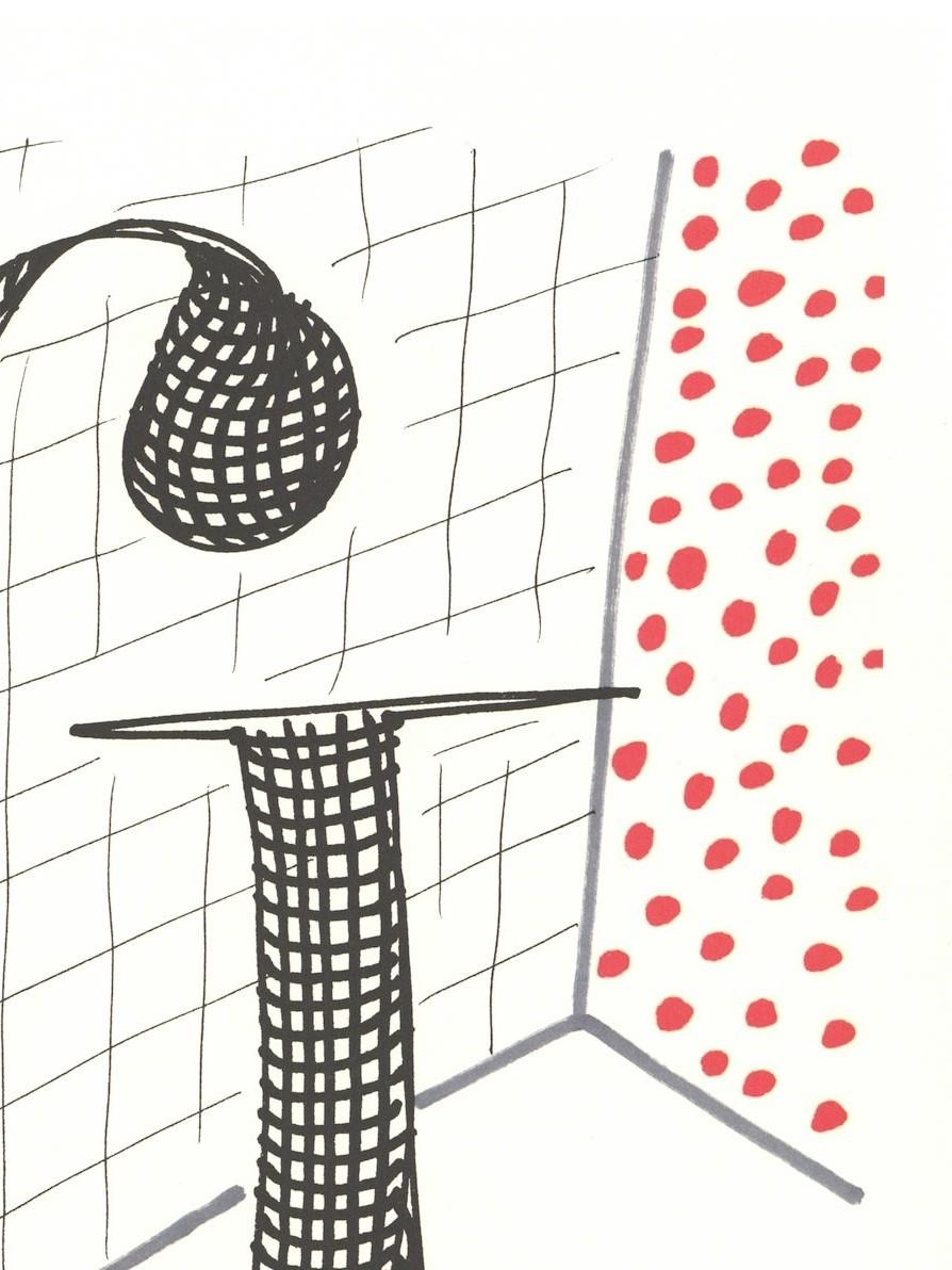 'G', Hockney's Alphabet, David Hockney and Stephen Spender, Lithograph, 1991 For Sale 1