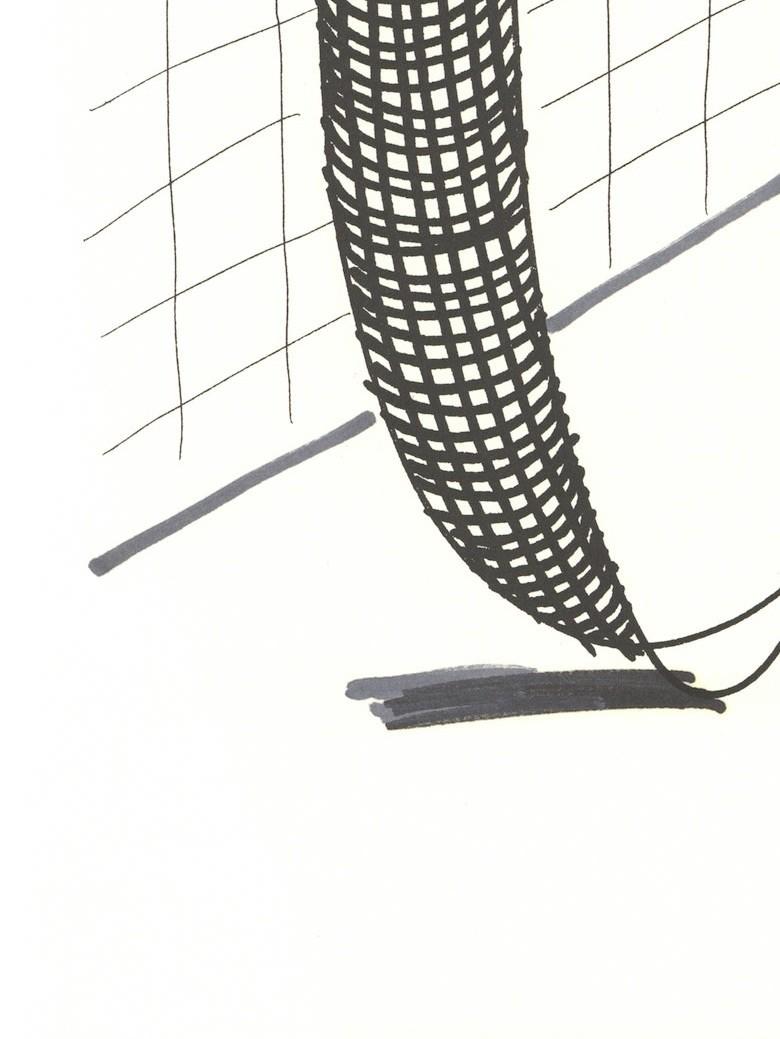 'G', Hockney's Alphabet, David Hockney and Stephen Spender, Lithograph, 1991 For Sale 2