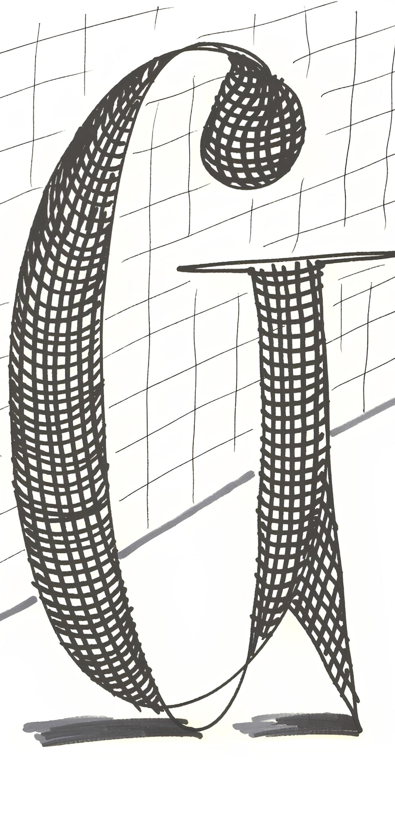 G, Hockney's Alphabet, David Hockney For Sale 1