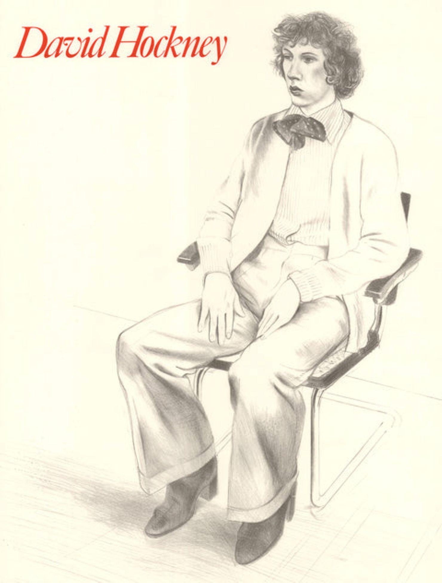 Gregory Evans By David Hockney For Sale 3