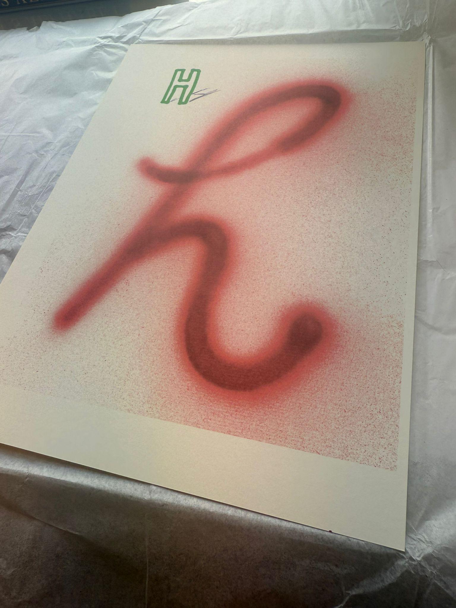 'H' From 'Hockney's Alphabet' By David Hockney For Sale 5