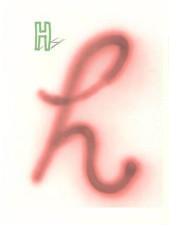H, Hockney's Alphabet, David Hockney