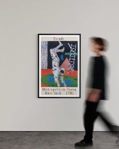 Harlequin from Parade for the Metropolitan Opera New York
