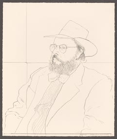 Henry Geldzahler with Hat