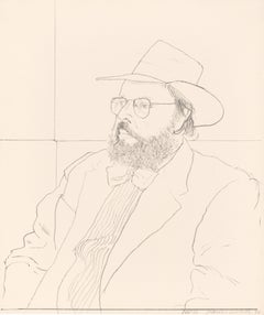 Henry Geldzahler with Hat
