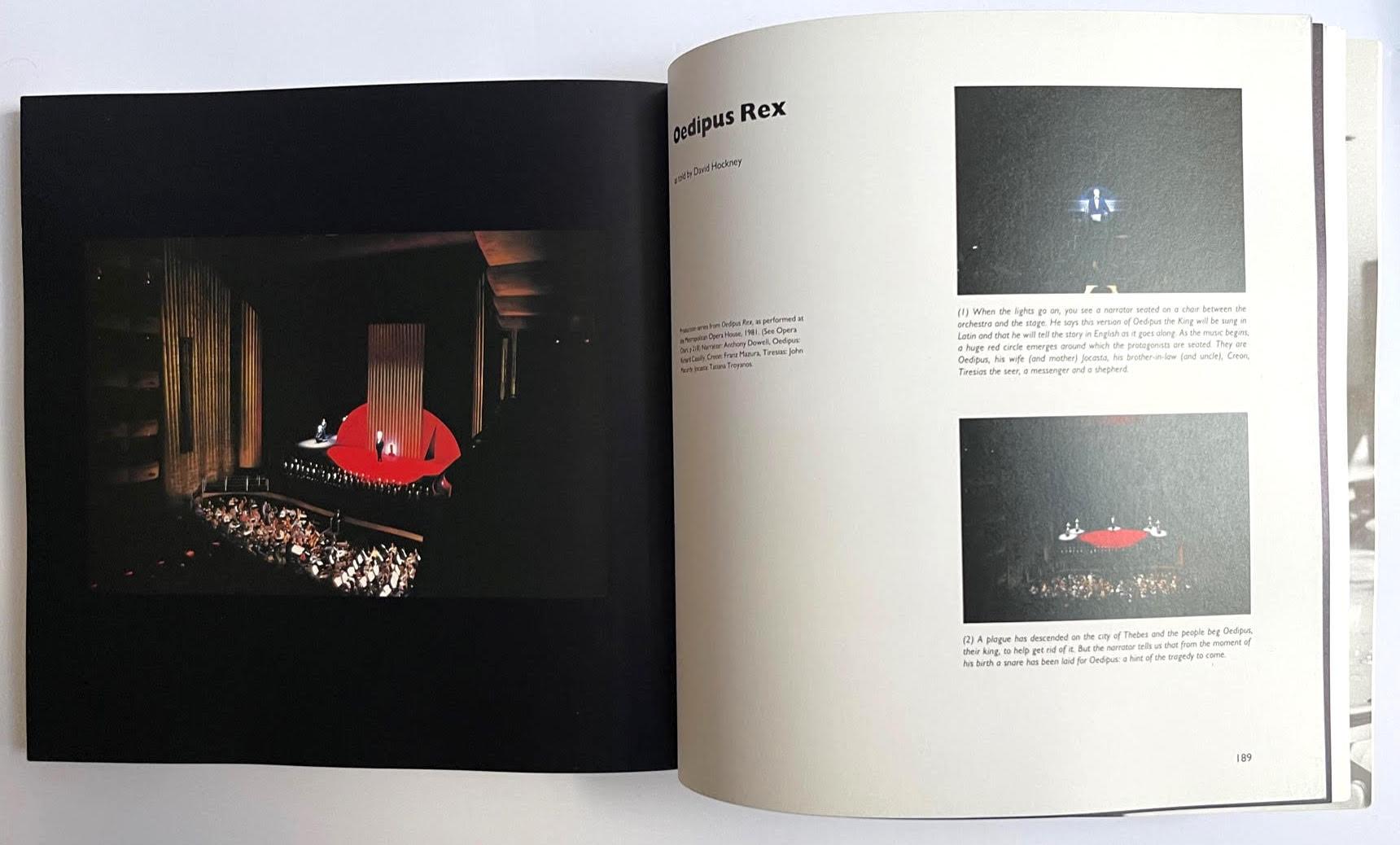Hockney Paints the Stage (Hand signed and inscribed with French flag drawing) For Sale 6