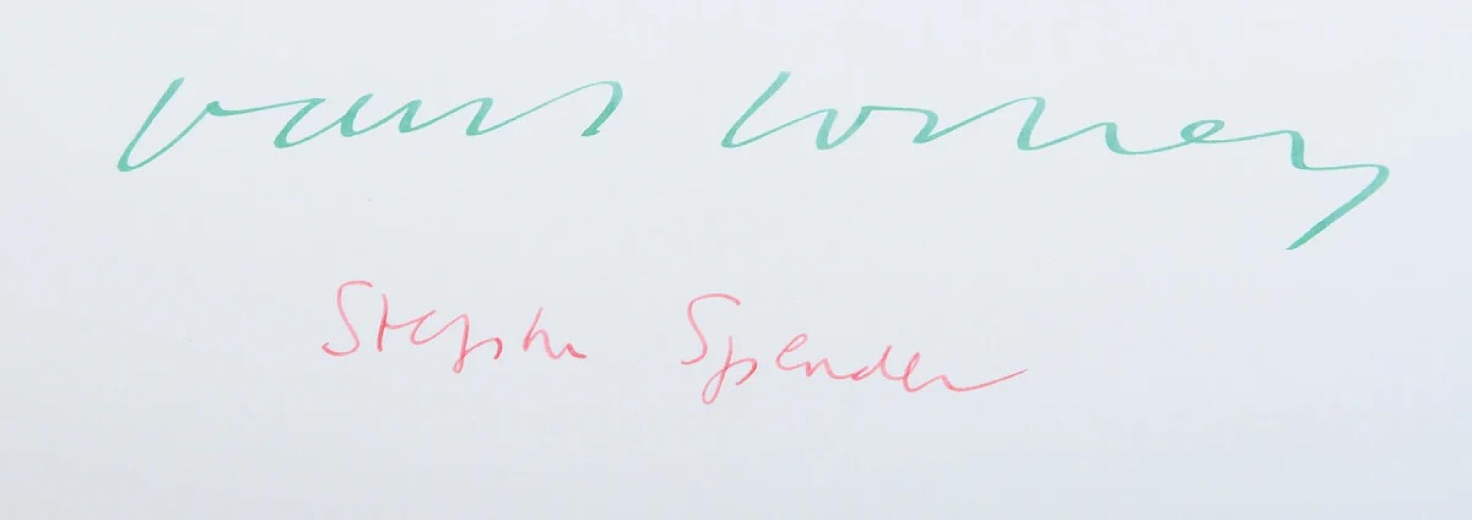David Hockney, Alfabeto de Hockney, 1991

Folio con 26 dibujos en color a toda página, uno por cada letra del alfabeto, de David Hockney

Litografías offset sobre papel Cartucho Exhibition Fine Art, guardas crema
Encuadernación original en bucarán