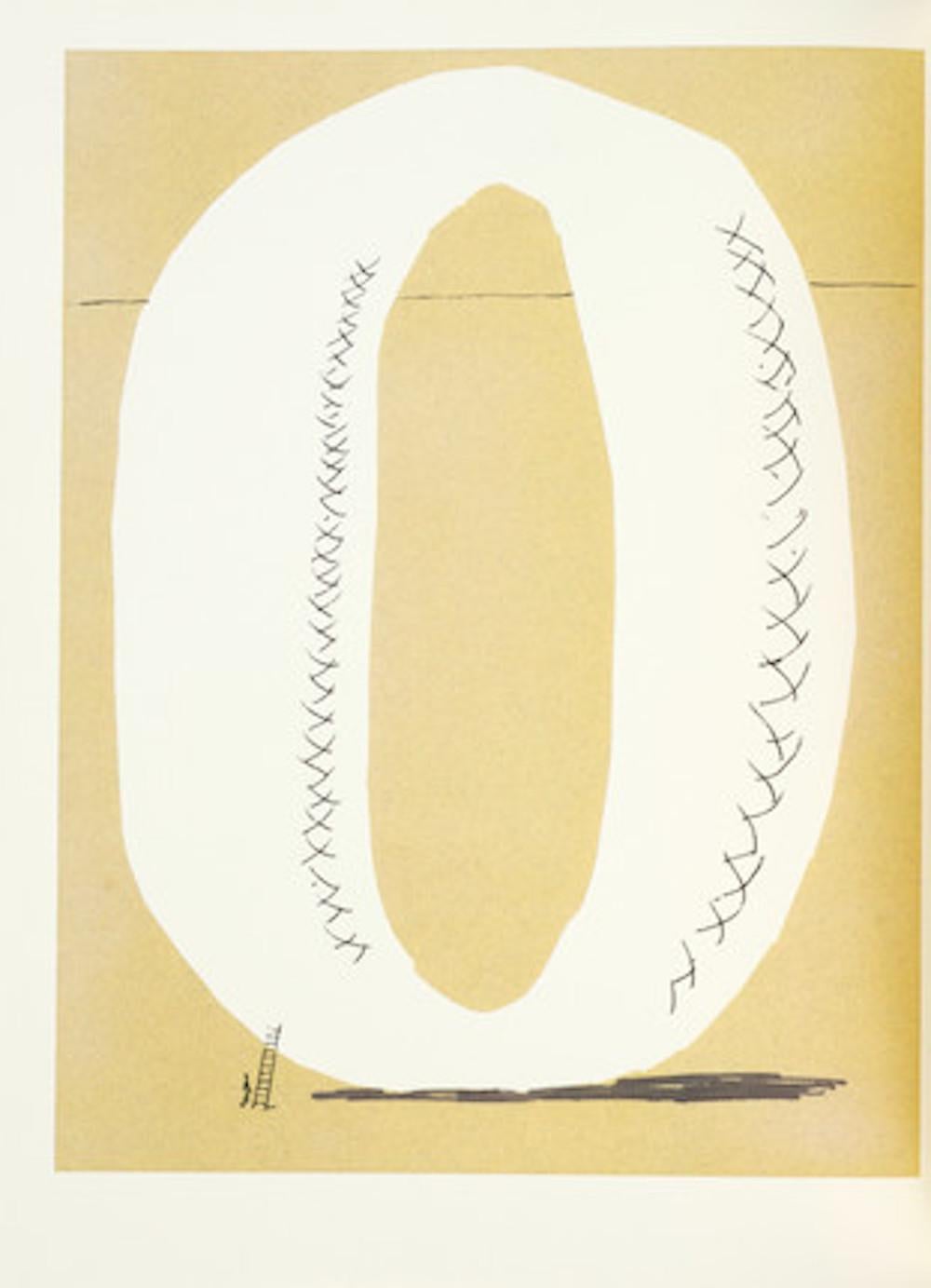 Hockney's Alphabet, portfolio of 26 lithographs signed by Hockney and 23 writers For Sale 9