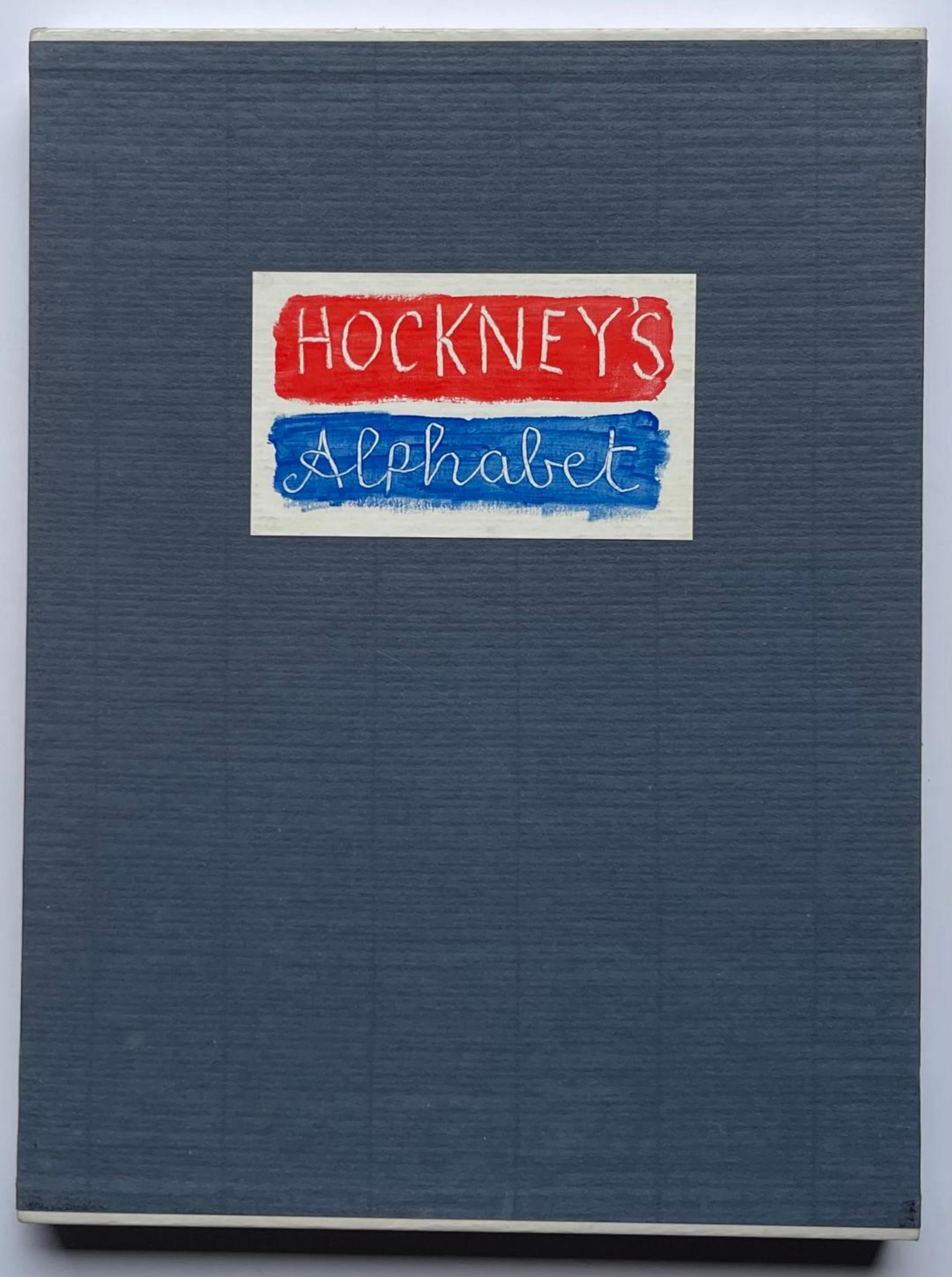 Hockney's Alphabet, portfolio of 26 lithographs signed by Hockney and 23 writers For Sale 12