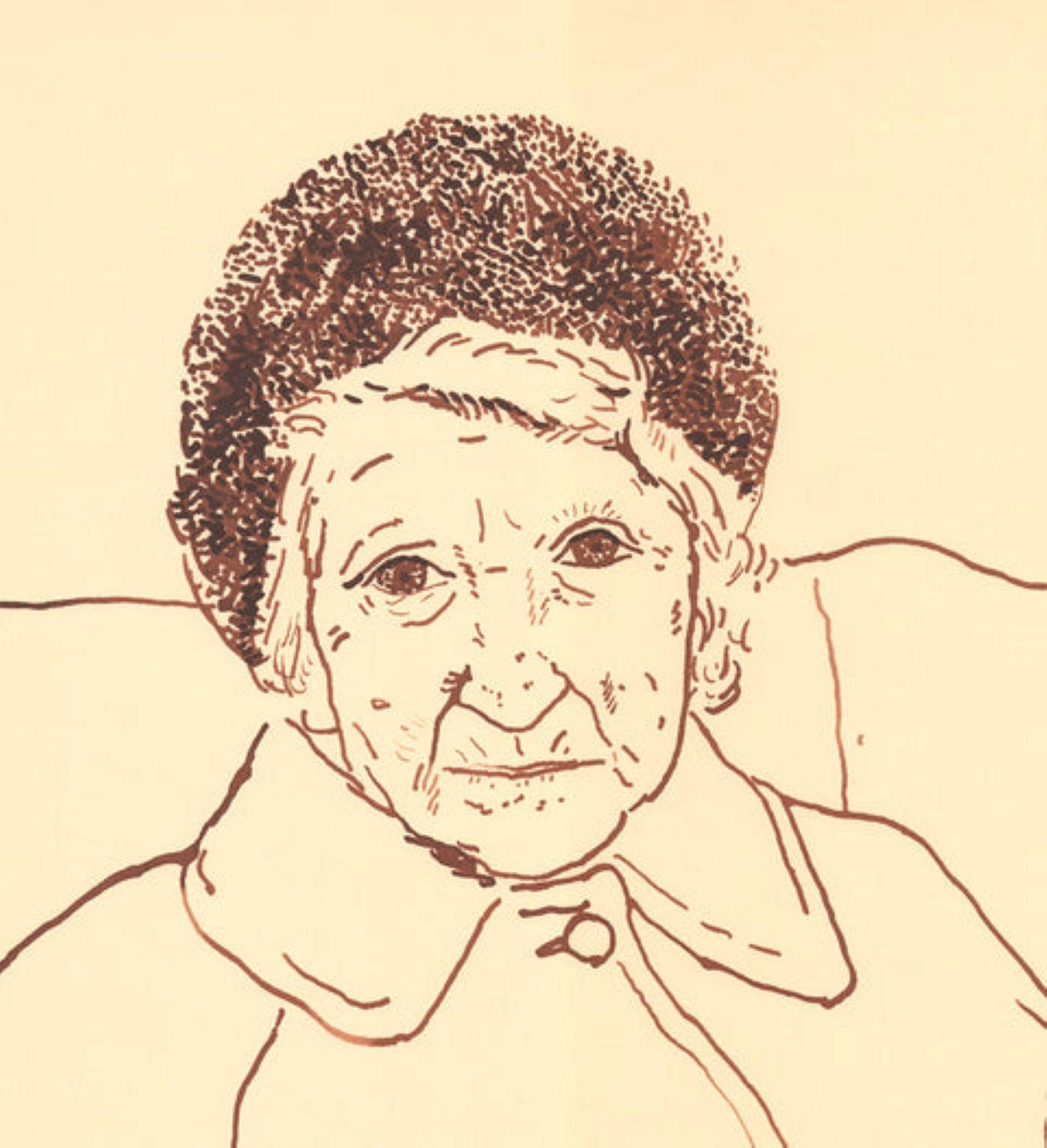 Hockney's Progress, Artist's Mother By David Hockney For Sale 3