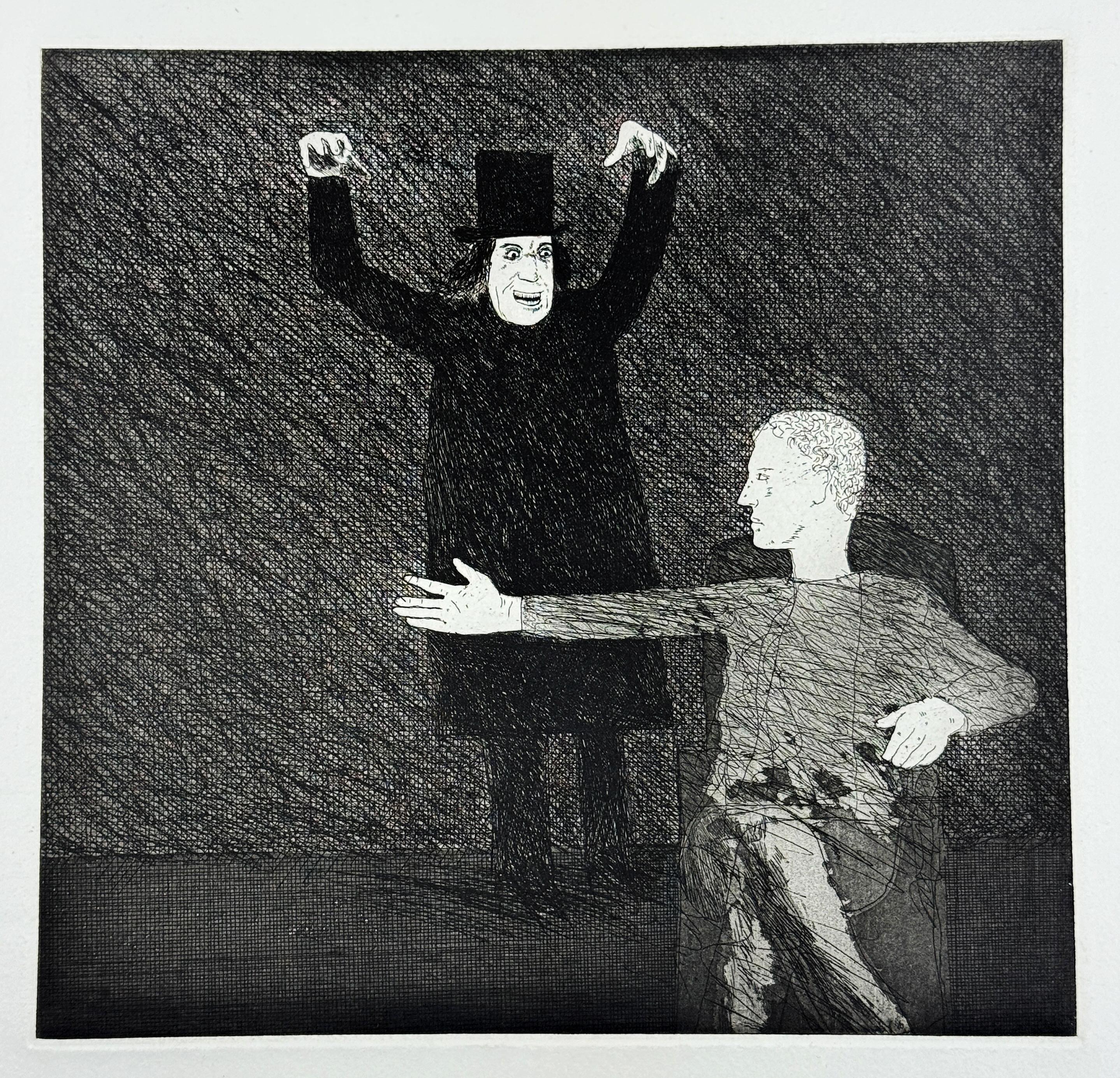 Inside the castle by David Hockney (Six Fairy Tales from the Brothers Grimm) For Sale 1