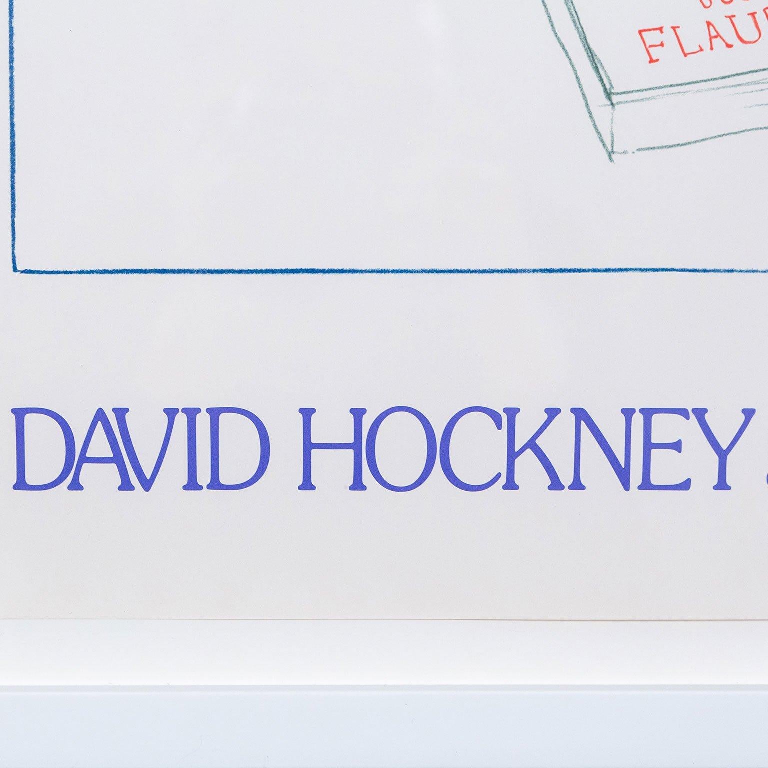 david hockney poster