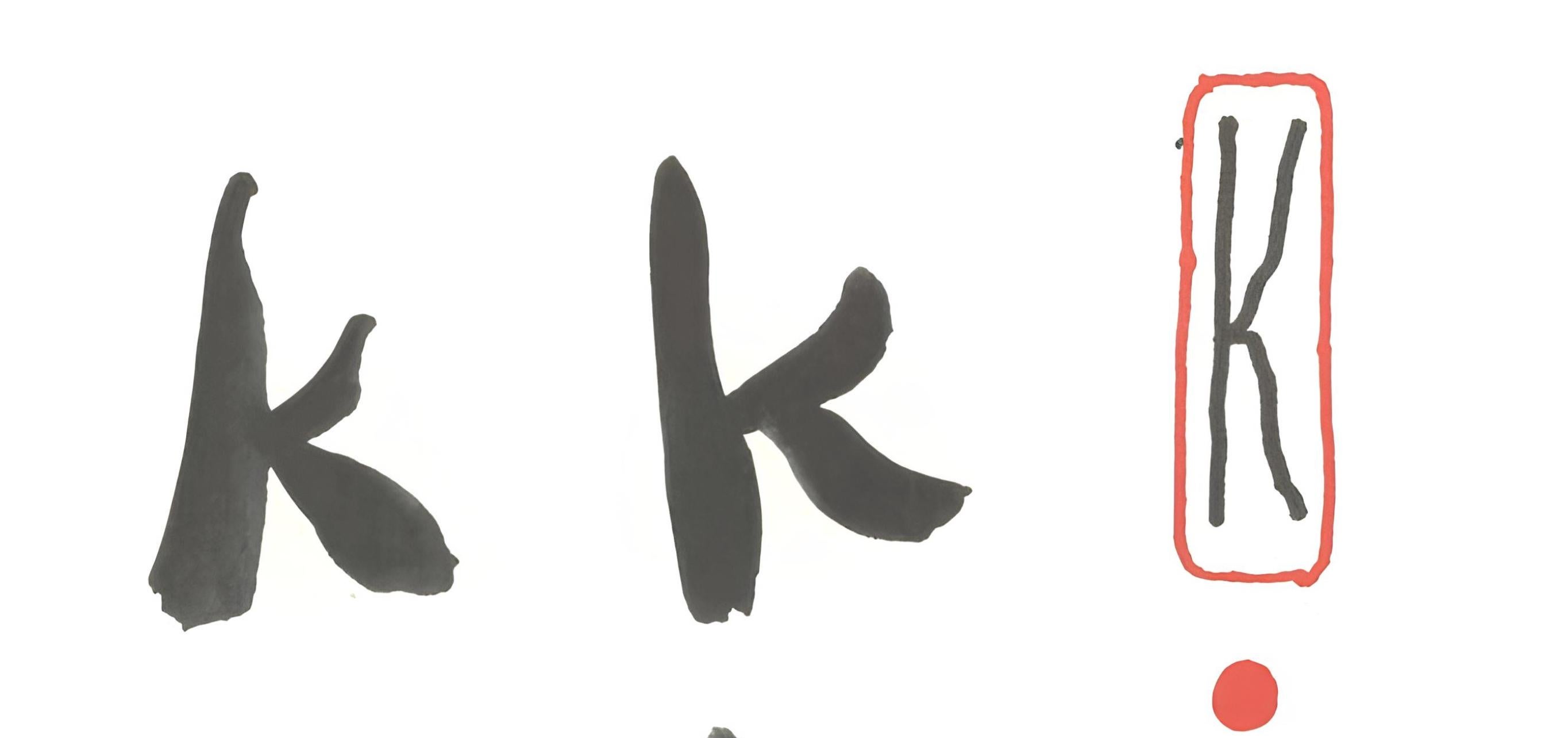 K, Hockney's Alphabet, David Hockney For Sale 3