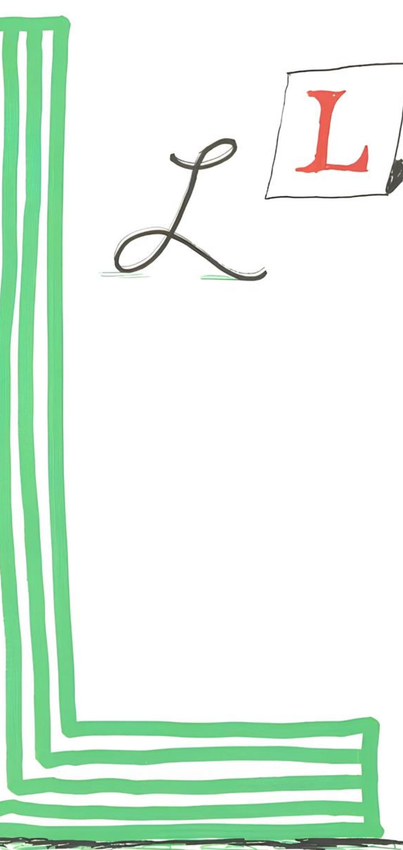 L, Hockney's Alphabet, David Hockney For Sale 2