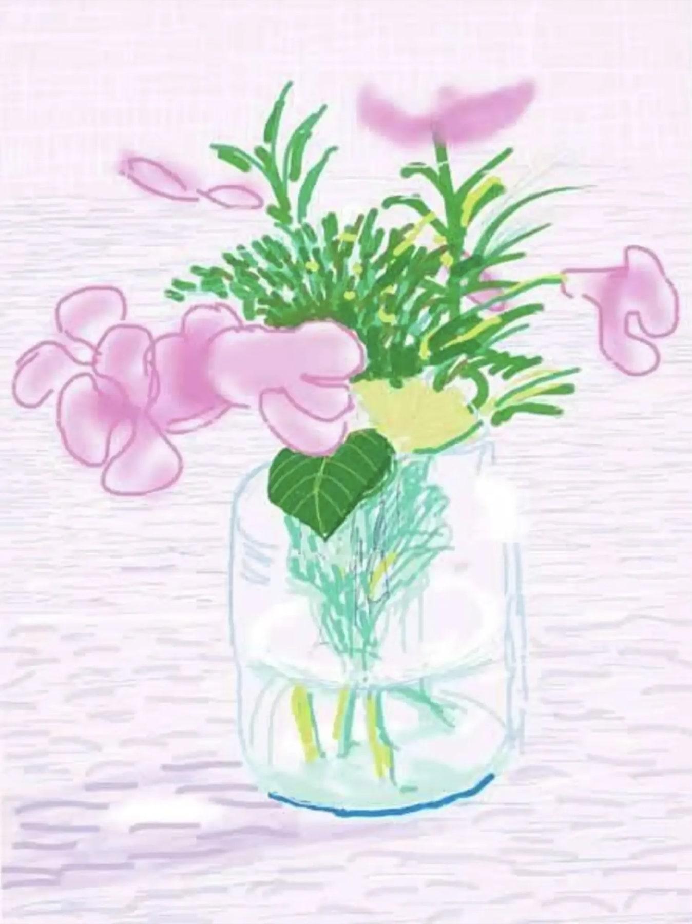 By David Hockney
LILACS
Giclée print
56cm x W 43cm
Edition of 250
Signed, numbered and dated
