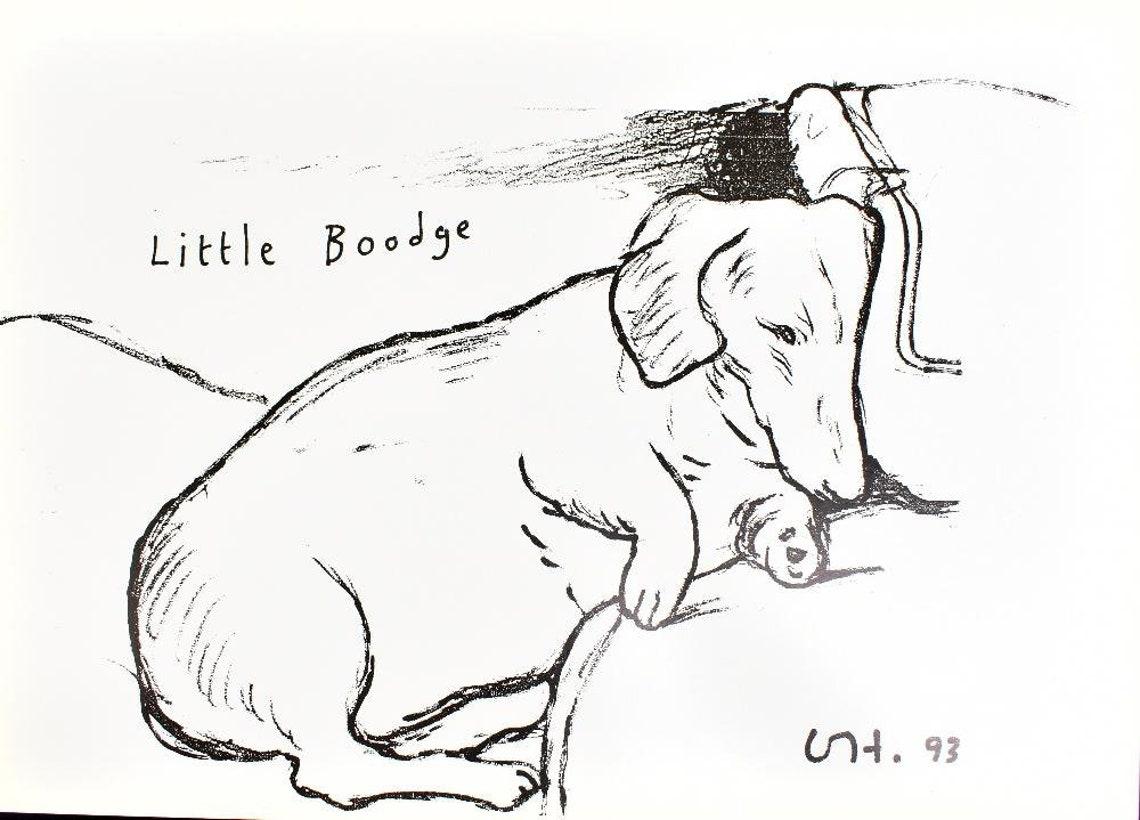 Little Boodge (1993) par David Hockney