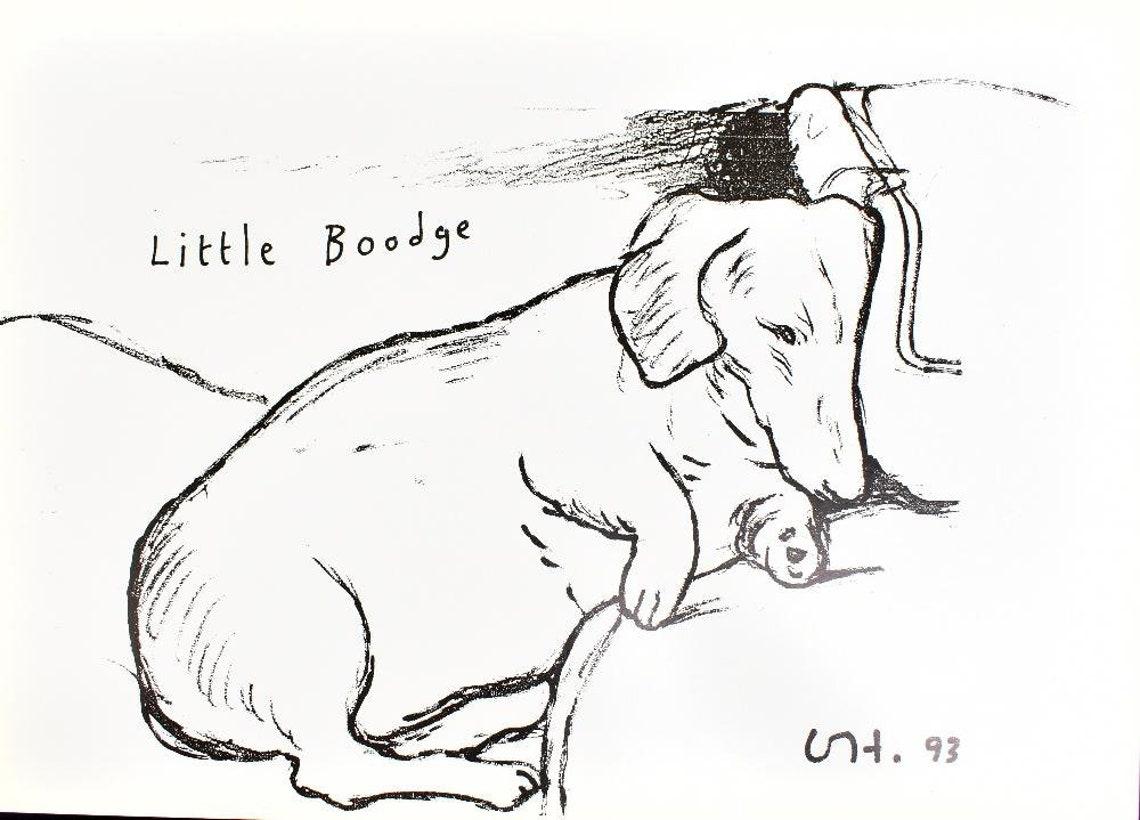 Little Boodge (1993) después de David Hockney